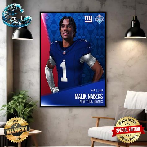 Los Angeles Chargers Select Joe Alt With The No5 Overall Pick In The 2024 NFL Draft Detroit Home Decor Poster Canvas (Copy) Check more at https://seateeco.com/product/malik-nabers-picked-by-new-york-giants-at-nfl-draft-detroit-2024-wall-decor-poster-canvas/ Malik Nabers, Nfl Merchandise, Los Angeles Chargers, Nfl Draft, New York Giants, Overalls, Nfl, The Selection, Angeles