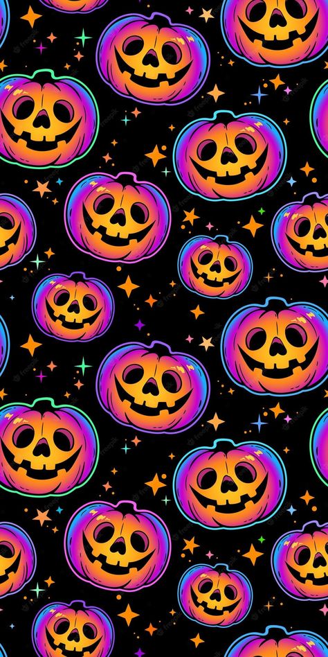 Halloween Ipad Lockscreen, Pumpkin Background Wallpapers Aesthetic, Colorful Pumpkins Wallpaper, Animal Crossing Halloween Wallpaper, Halloween Wallpaper Android, Colorful Halloween Wallpaper, Summerween Aesthetic Wallpaper, Wallpaper Backgrounds Spooky, Cute Halloween Iphone Wallpaper