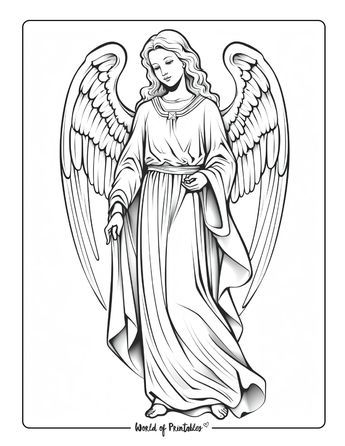 Guardian Angel Drawing, Catholic Drawings, Angel Tattoo Drawings, Guardian Angel Tattoo, Celebrity Art Drawings, Angel Coloring Pages, Angel Illustration, Zeus And Hera, Jesus Drawings