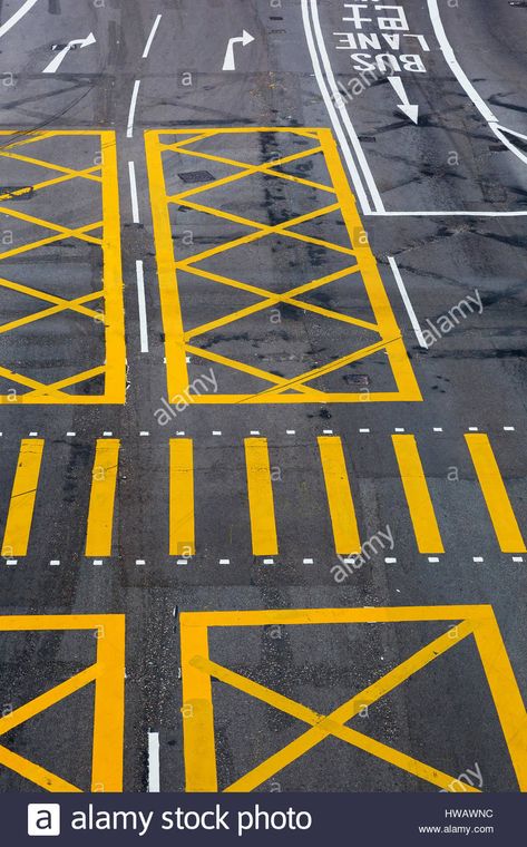 Road Pavement, Road Pictures, Road Markings, Drifting Cars, Cross Roads, Urban Environment, Environment Design, Painting Inspiration, Contemporary Rug