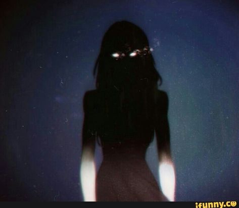 Glowing Eyes, The Shadow, In The Dark, Hands On, A Woman, Hair, Black