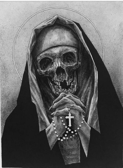 Art Sinistre, Art Macabre, Skull Art Drawing, Art Noir, Macabre Art, Dark Art Tattoo, Skeleton Art, Occult Art, Dark Art Drawings