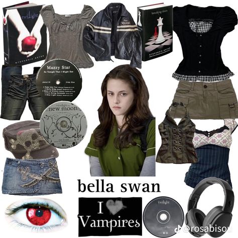 Swan Moodboard, Winter Baddie Outfits, Bella Swan Aesthetic, Twilight Outfits, Vampire Clothes, Fashion Bella, Lover Girl, Mazzy Star, Downtown Outfits