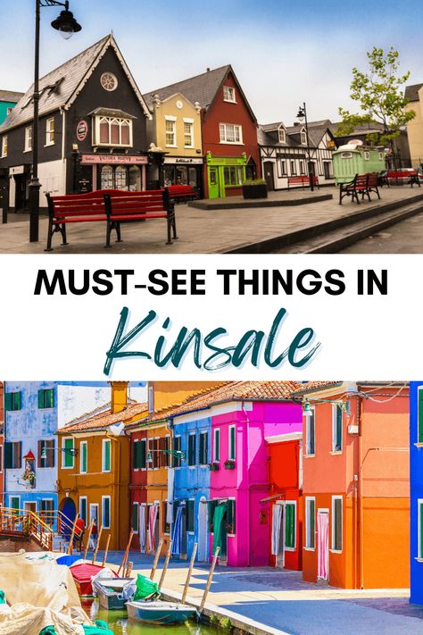 Explore the colorful town of Kinsale in Cork Ireland. Here is a complete guide with over 10 places to visit in Kinsale Ireland. Kinsale | Ireland | Cork | Travel Guide Kinsale Ireland, Ireland Cork, Rainy Day Photos, Colorful Town, Ireland Aesthetic, Europe 2023, Ireland Photography, Best Seafood Restaurant, German Submarines