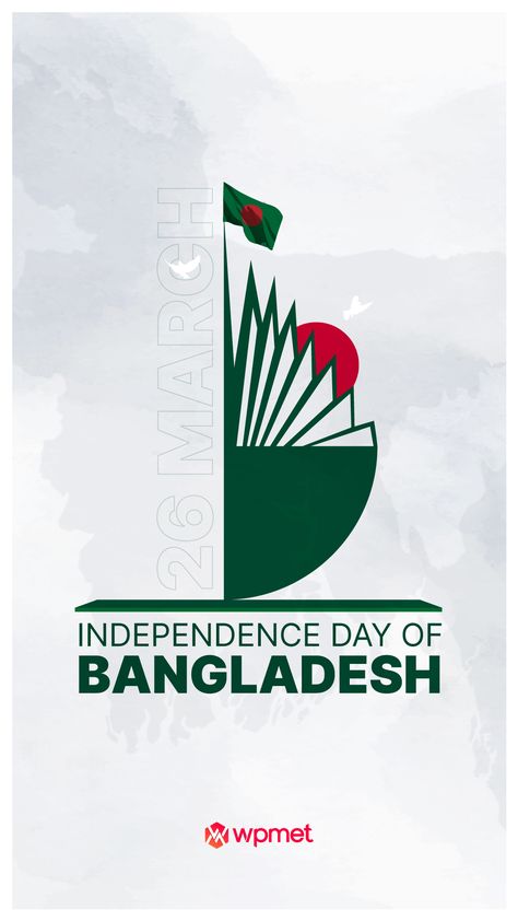 On this day in 1971, we announced the independence of our nation — commencing the fight against all odds to make it happen. Today is the day Bangladesh marked its name among the great nations that never backed down to upright its existence. Today, on the occasion of 26th March, a humble tribute from the Wpmet family — to everyone who took part in our journey towards liberation. #IndependenceDay #26thMarch #wpmet 26 March Independence Day, Independence Day Bangladesh, Wordpress Tips, Never Back Down, 26 March, Against All Odds, Today Is The Day, Our Journey, Make It Happen