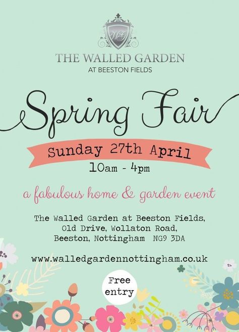 Fair Poster, School Sports Day, Pta Fundraising, Spring Food, Open Garden, Reunion Invitations, School Fair, Restaurant Poster, Spring Fair