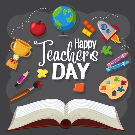 Happy Teacher's Day Images, Teachers Day Decoration, Teachers Day Card Design, National Teacher Appreciation Day, Teachers Day Drawing, Happy Teachers Day Card, Teachers Day Celebration, Teachers Day Poster, Teachers Day Greetings