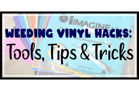 Cricut Tips And Tricks, Weeding Tips, Cut Out Projects, Cricut Explore Air Projects, Weeding Tools, Cricut Tips, Cricut Projects Beginner, Must Have Tools, Cricut Craft Room