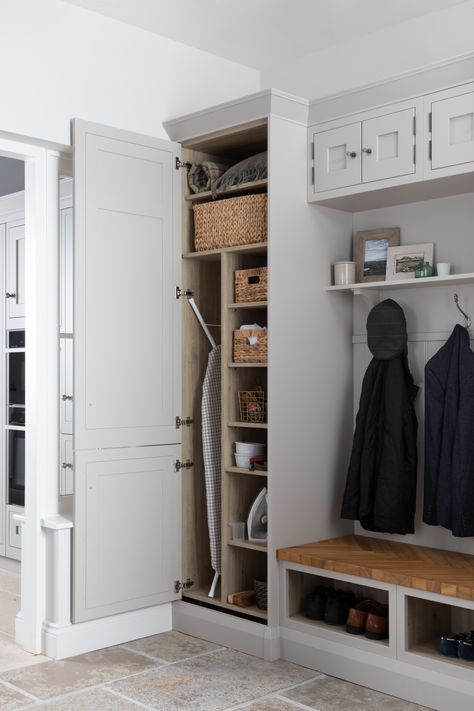 Boot Room Ideas, Utility Room Inspiration, Boot Room Storage, Boot Room Utility, Utility Room Storage, Small Utility Room, Utility Room Designs, Laundry Cabinets, Mudroom Decor