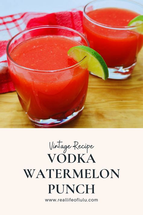 Turn watermelon into a boozy party punch! Blend it up with pineapple juice, limeade, and a shot of vodka for a refreshing summer drink. It's perfect for Father's Day cocktails, summer cocktails, or 4th of July cocktails. Watermelon Shots Alcohol, Fourth Of July Cocktails Alcohol, 4th Of July Punch Alcohol, 4th Of July Punch, Watermelon Shots, Vodka Watermelon, Shot Of Vodka, July Cocktails, Easter Cocktail