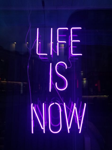 Neon Writing Signs, Neon Writing, Purple Quotes, Neon Purple, Neon Signs, Neon, Writing, Signs, Purple