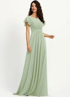 Buy Bridesmaid Dresses & Gowns Online - JJ's House Pantsuit Bridesmaid, Goddess Prom Dress, Green Chiffon Bridesmaid Dress, Designer Overalls, Formal Wedding Guest Dress, Mother Of The Bride Dresses Long, Bridesmaid Dresses With Sleeves, Floor Length Chiffon Bridesmaid Dresses, Modest Bridesmaid Dresses