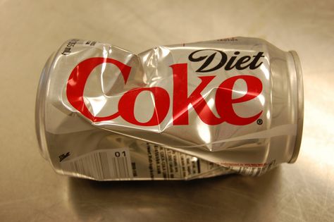 crushed can Crushed Can Aesthetic, Trashy Cowgirl, Locker Snacks, Trashy Room, Crushed Coke Can, Diet Coke Aesthetic Poster, Coke Poster, Diet Coke Aesthetic, Crushed Can