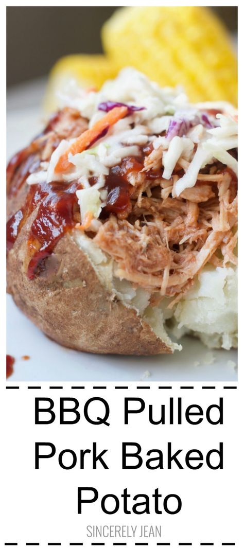 Pulled Pork Baked Potato, Baked Potato Fillings, Bbq Baked Potatoes, Crowd Recipes, Baked Potato Toppings, Baked Potato Bar, Potato Bar, Smoked Pulled Pork, Potato Toppings