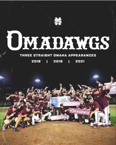 Mississippi State Baseball, College World Series, College Baseball, Mississippi State Bulldogs, Mississippi State, State College, World Series, Mississippi, Ncaa