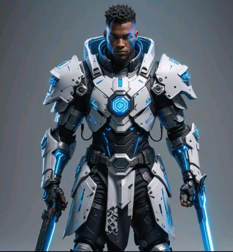 Future Armor Concept Art, Mech Armor Concept Art, Sci Fi Shield, Sci Fi Knight, Futuristic Knight, Futuristic Space Suit, Scifi Character, Tech Armor, Space Armor