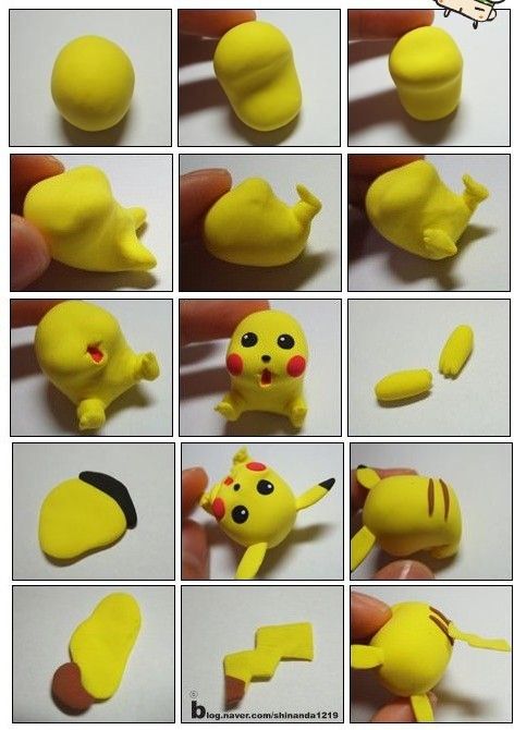 Pikachu (Pokemon)... Can someone make this for me lol Pokemon Torte, Bolo Pikachu, Clay Pokemon, Pikachu Cake, Pokemon Diy, Pokemon Cake, Pokemon Craft, Inspiring Pictures, Pokemon Birthday Party