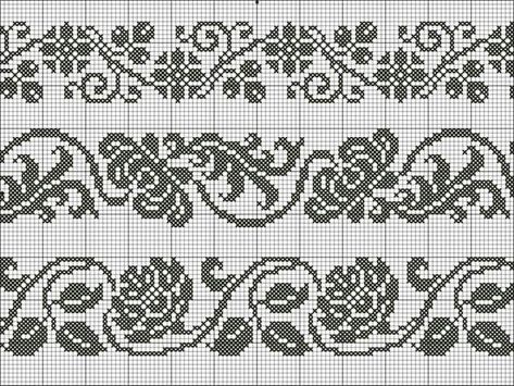 Stranded Knitting Patterns, Cross Stitch Border Pattern, Fair Isle Knitting Patterns, Knitting Machine Patterns, Pola Kristik, Cross Stitch Books, Cross Stitch Bookmarks, Mini Cross Stitch, Beaded Cross Stitch