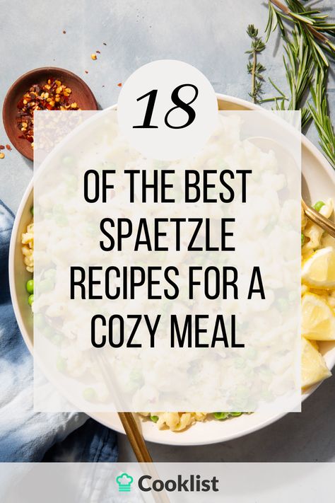 There’s something about Spaetzle that brings comfort to any cozy meal. Whether you’re serving up a traditional German dinner, or just looking for a unique side dish, Spaetzle is always a crowd favorite. These little dumplings are versatile, too — they can be boiled, fried, baked, or even used in soups. Spatzle Dishes German Recipes, What To Serve With Spaetzle, Spatzle Sauce, Chicken Spaetzle Recipes, Spaetzle Recipes Dinners, Spatzel Recipes Easy, Recipes With Spaetzle Noodles, Spaetzle Recipes Easy, German Spaetzle Recipes