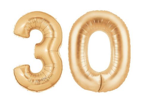 40 Inch Gold 30  Foil Balloon Number 30  Birthday by PartyHaus Gold 30 Balloons, Beer Garden Ideas, Nashville Party, Rose Gold Number Balloons, Filling Balloons, Installation Ideas, Big 30, Gold Number Balloons, 30 Balloons