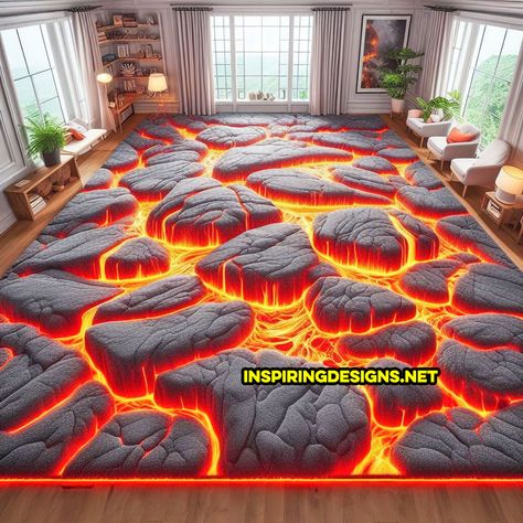 Floor Is Lava Birthday Party, Lava Party, Volcano Party, Lava Floor, Fire Queen, Volcanic Landscape, Floor Is Lava, The Floor Is Lava, Diy Lawn