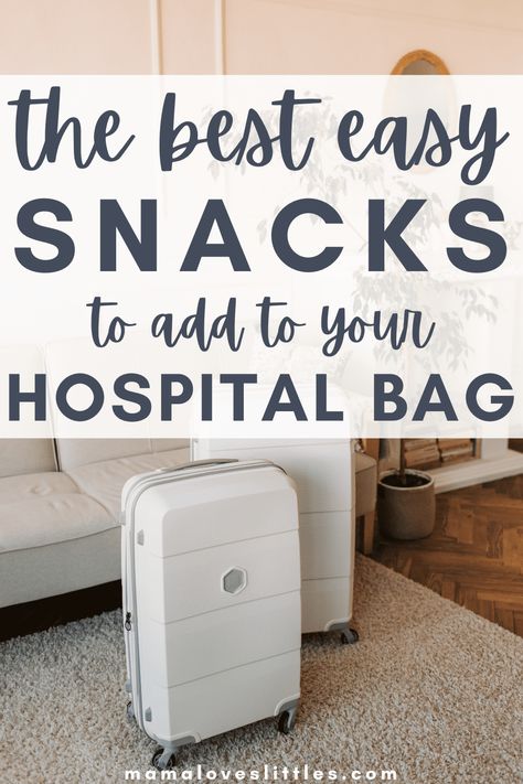 Snacks For The Hospital Bag, Snacks For Delivery Hospital Bag, Snacks To Take To Hospital For Delivery, Healthy Hospital Snacks, Best Snacks For Hospital Bag, Labour Snacks Hospital Bag, Labor And Delivery Snacks Hospital Bag, Hospital Bag Snacks Labor, Snacks To Pack For Hospital Bag