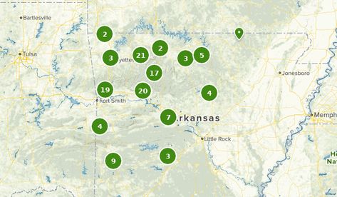 Arkansas Waterfalls Map, Russellville Arkansas, Arkansas Waterfalls, Map Of Arkansas, Arkansas Road Trip, Arkansas Vacations, Arkansas Travel, Waterfall Trail, Parks N Rec