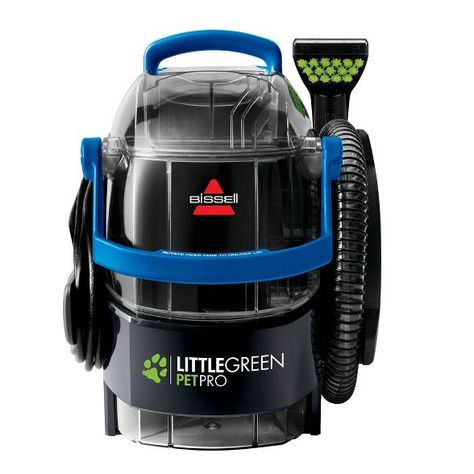 BISSELL Little Green Pet Pro Portable Carpet Cleaner - Cobalt - 2891 : Target Portable Carpet Cleaner, Carpet And Upholstery Cleaner, Bissell Vacuum, Green Pro, Carpet Cleaning Machines, Carpet Cleaning Hacks, Car Cleaning Hacks, Pet Stains, Upholstery Cleaner