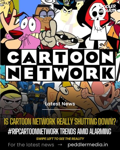 Is Cartoon Network really shutting down? 🚨 The hashtag #RIPCartoonNetwork is trending on ‘X’ after a community-run account, Animation Workers Ignited, posted a video declaring “Cartoon Network is dead??” 😱 The video highlights the challenges faced by the animation industry, including massive layoffs and project cancellations, despite the industry’s resilience during the pandemic. Animation workers are calling for support! 📢 Post about your favorite Cartoon Network shows using #RIPCartoonNetwo... Boomerang Shows, Warner Bros Cartoons, Cartoon Network Shows, Dora The Explorer, The Grim, Classic Cartoons, Support Artists, 90s Kids, Kids Shows