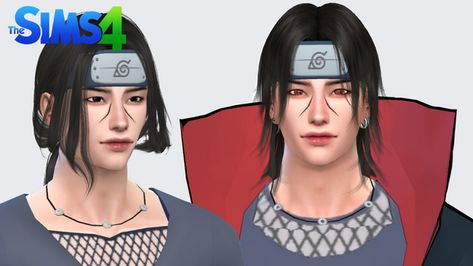 Sims 4 Kakashi Cc, Sims 4 Naruto, Dazai Hair Sims 4 Cc, Sims 4 Getou Hair, Getou Suguru Sims 4, Sims 4 Tattoos, Sims 4 Anime, Naruto Girls, Sims 4 Characters