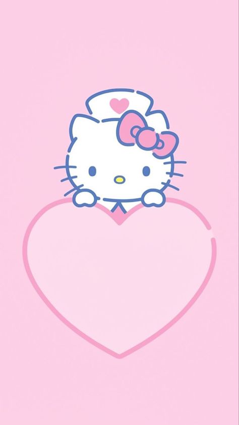 Nurse My Melody, Nurse Hello Kitty, Painted Earth, Hello Kitty Imagenes, Nurse Tattoo, Images Hello Kitty, Walpaper Hello Kitty, Iphone Lockscreen Wallpaper