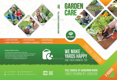 Garden Care DVD Cover and Label Template #Ad #DVD, #Affiliate, #Care, #Garden, #Template Cover Dvd, Dvd Cover, Graphic Trends, Dvd Covers, Garden Care, Label Templates, Hotel Lobby, Cheat Sheet, Design Case