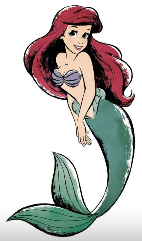 Ariel Wallpaper, Ariel Drawing, Disney Movie Art, Ariel Mermaid, Cartoon Character Tattoos, Images Disney, Mermaid Drawings, Wallpaper Disney, Karakter Disney