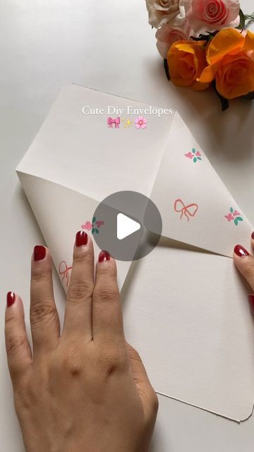 Diy Aesthetic Envelope, Love Envelope Aesthetic, Scrapbook Envelopes Pockets, How To Fold A Paper Into An Envelope, How To Make Mini Envelopes, How To Fold An Envelope Out Of Paper, How To Make Envelopes Out Of Paper, How To Make An Envelope Out Of Paper, Diy Money Envelopes