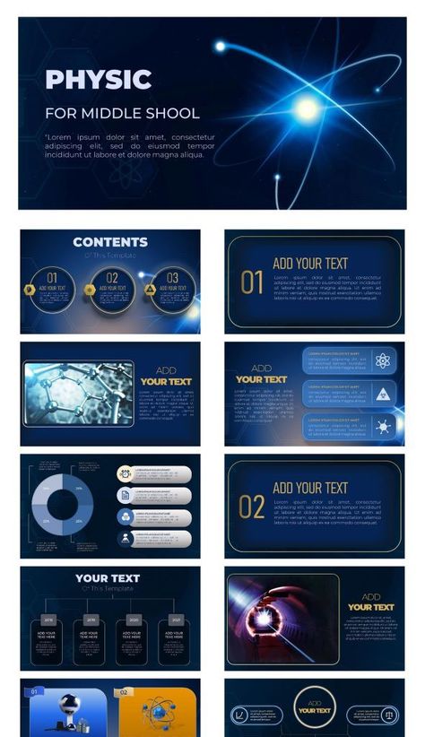 Physics Presentation Powerpoint Template Blue#pikbest##PowerPoint Physics Ppt Template, Physics Presentation Design, Physics Background Powerpoint, Physics Powerpoint Template, Science Powerpoint Templates, Physics Presentation, Powerpoint Design Ideas, Presentation Design Ideas, Science Presentation