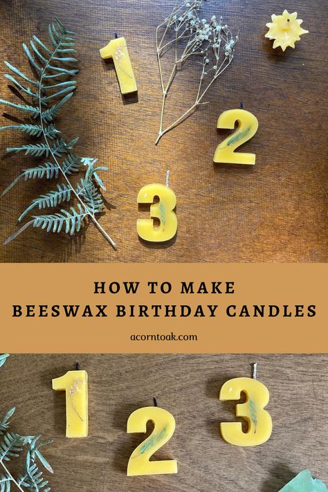 These handmade beeswax birthday candles are so special, and are the perfect keepsake to remember your child’s birthday. Diy Birthday Candles, Beeswax Crafts, Waldorf Birthday Party, Creating Traditions, Birthday Candles Diy, Waldorf Birthday Ring, Waldorf Birthday Crown, Sented Candles, Beeswax Birthday Candles