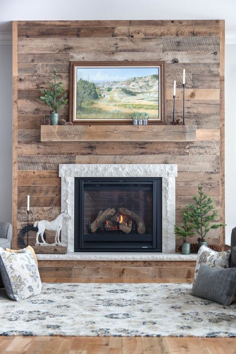 Barn wood frames