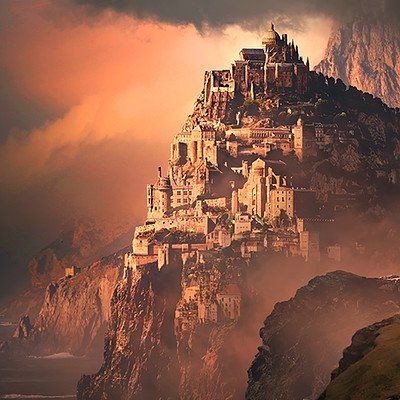 Casterly Rock, Castle Drawing, Asoiaf Art, Ancient Greek Architecture, Game Of Thrones Art, Chateau France, Alien Worlds, Fantasy House, Fantasy Castle