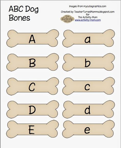 Free, printable Alphabet Puppy game for your toddler or preschooler. Dog Prek Activities, Pet Activities For Preschool, Preschool Pets Unit, Preschool Pet Activities, Sharing Activities, Pet Study, Creative Curriculum Preschool, Daycare Themes, Free Printable Alphabet