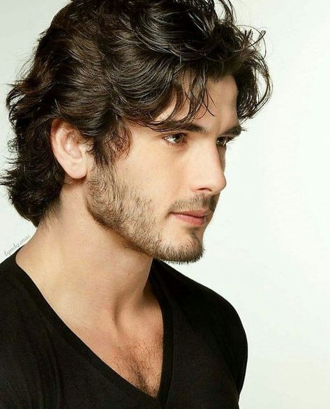 Man Hair Styles, Men's Long Hairstyles Wavy, Long Hair Style, Gents Hair Style, Mens Hairstyles Medium, Mens Hairstyles Thick Hair, Wavy Hair Men, Men's Long Hairstyles, Men Haircut Styles