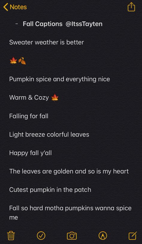 Fall autum caption for Instagram Insta Captions For Candid Pics, Dolled Up Captions, October Ig Captions, Caption For Candid Pictures, Fall Captions For Instagram Boyfriend, Study Captions Instagram, Candid Captions Instagram, Crazy Captions, Just Be Quotes