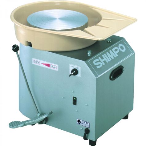 Shimpo Whisper RK3D Direct Drive Potter's Wheel 400W :: Potclays Studio Shimpo Pottery Wheel, Electric Pottery Wheel, Pottery Store, Beginner Pottery, Pottery Supplies, Pottery Workshop, Pottery Tools, Pottery Classes, Potters Wheel