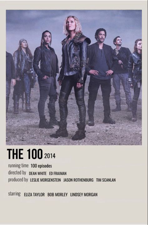 The 100 Minimalist Poster, The 100 Movie Poster, The 100 Poster, Polaroid Movie Poster, Alt Posters, Minimalist Polaroid Poster, Indie Movie Posters, Polaroid Posters, The 100 Show