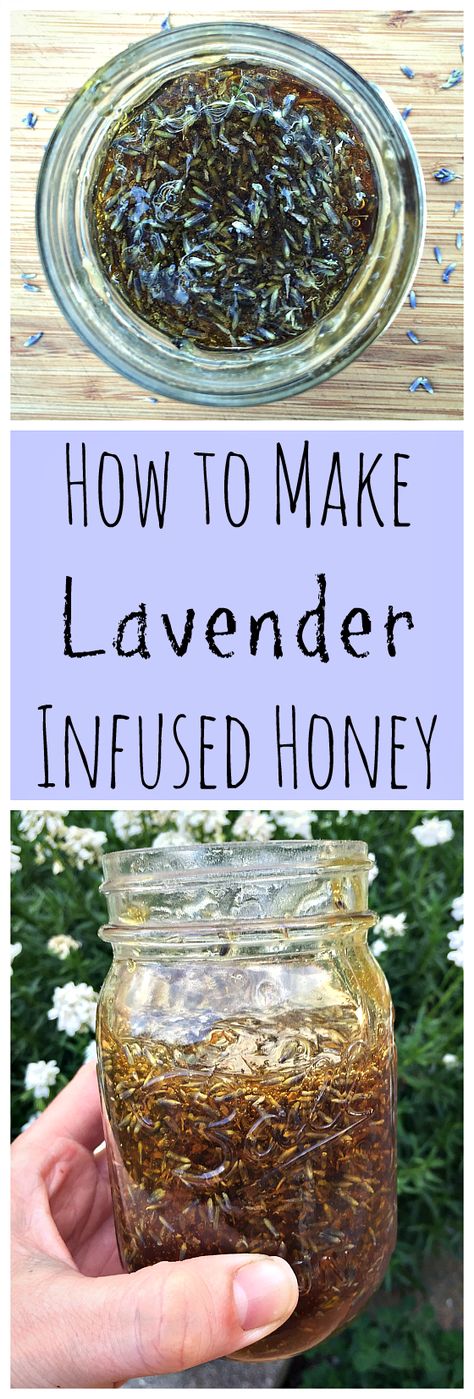 Be fiercely DIY and make a simple and delicious infused herbal honey! Herb Infused Honey, Herbal Honey, Infused Honey, Lavender Recipes, Lavender Syrup, Honey Diy, Lavender Honey, Herbal Recipes, Herbal Infusion