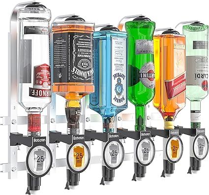 Man Cave Essentials, Alcohol Spirits, Wall Mounted Bar, Liquor Dispenser, Bottle Wall, Mobile Bar, Dry Gin, Drink Dispenser, Bar Drinks