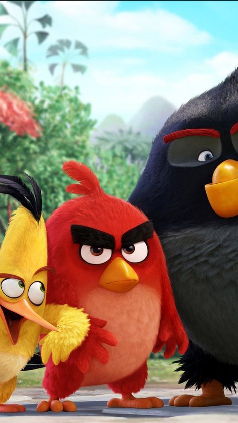 Angry Birds Movie Characters, Angry Birds Wallpaper, Angry Birds 2 Game, Angry Bird Pictures, All Angry Birds, Angry Wallpapers, Angry Birds Characters, Wallpaper Film, Birds Movie