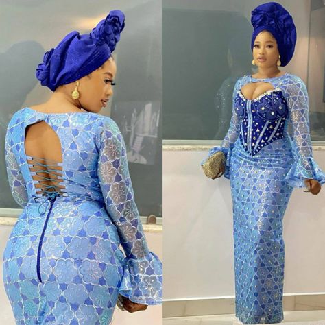 Aso Ebi Lace Styles, Aso Ebi Lace, Stylish Naija, Nigerian Lace Styles Dress, Nigerian Lace Styles, African Lace Styles, Styles Dress, African Fashion Skirts, Lace Gown Styles