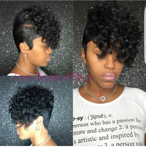 Wet And Wavy Short Styles, 27 Piece Hairstyles Curly, Quick Weave Short Hairstyles Black Women, Short Curly Quick Weave Hairstyles, Cute Styles For Short Hair, 27 Piece Quick Weave Hairstyles, Short Curly Weave, Short Quick Weave Hairstyles, 27 Piece Hairstyles