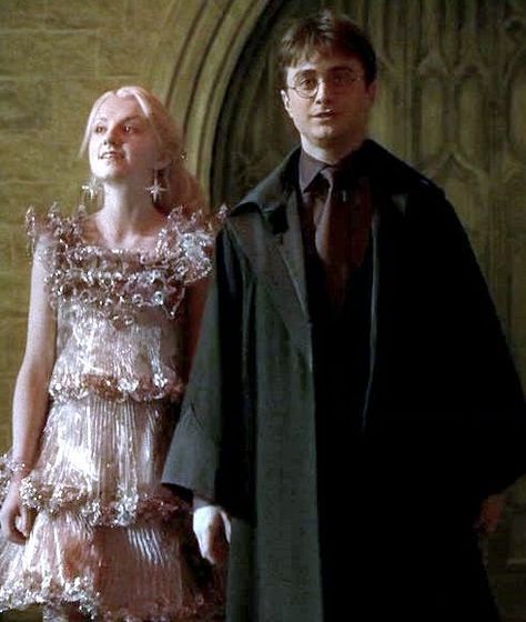 Luna And Harry....The Yule Ball Luna Lovegood, Harry Potter