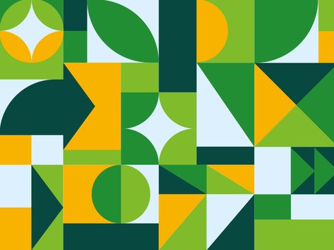 Environment Design Concept, Green Graphic Design, Triangle Graphic Design, Green Mural, Green Patterns, Abstract Graphics, Geometric Shapes Art, Abstract Graphic Design, 타이포그래피 포스터 디자인